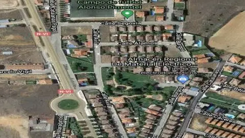 Croquis de las calles que se cortarán al tráfico en Benavente