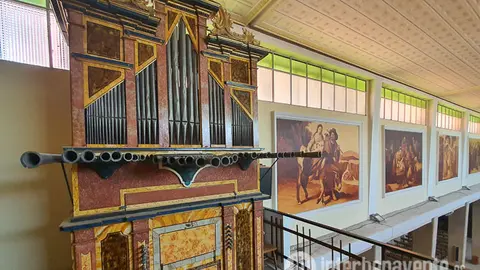 Estado que presenta el órgano de la iglesia de Renueva