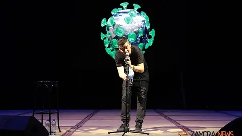 Actuación Álex Clavero en Las noches de Toro. Foto de archivo