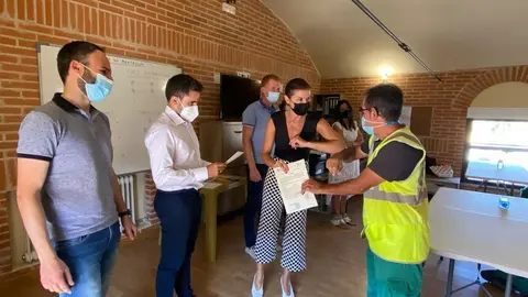 La delegada en Montamarta