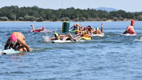 Competicion de salvamento y socorrismo en playa