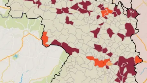Incidencia por municipios