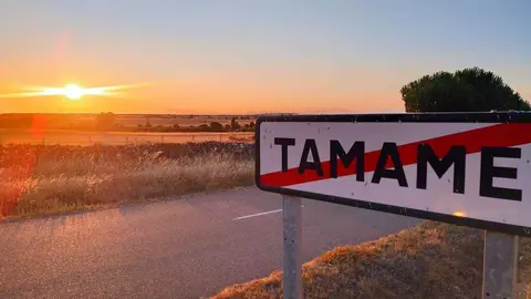 atardecer en Tamame de Sayago