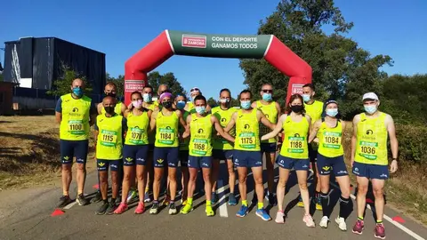 Participantes en el I Cross de San Vitero
