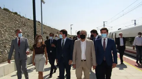 PSOE Zamora. Inauguración Estación AVE Sanabria 22-07-2021