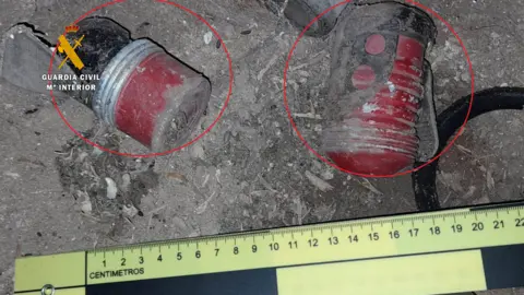 granadas localizadas