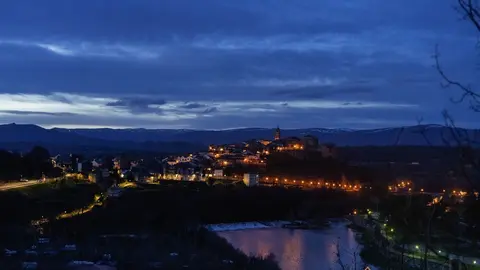 Puebla de Sanabria de noche, Foto cedida por Film Commission Sanabria