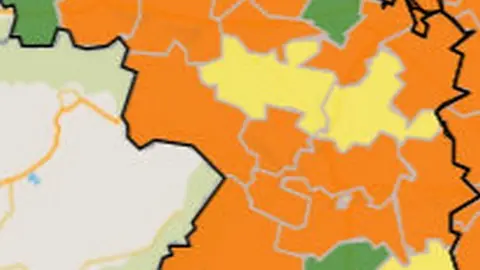 Mapa de incidencia por ZBS