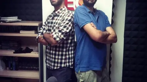 Rafael Flores y Pablo Vázquez