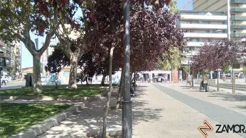 Plaza Alemania en Zamora