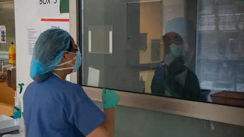 Fotos archivo hospital Covid