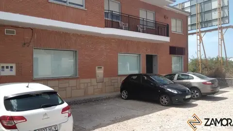 Local que albergaba la sucursal de Unicaja