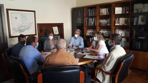 Reunión de las OPAS con la Jjunta