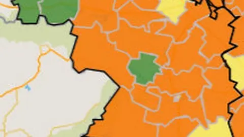 Mapa de incidencia por ZBS