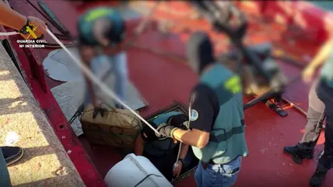 guardia civil 4 toneladas de hachis