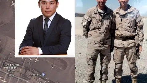 kabul airport Ahmad 1