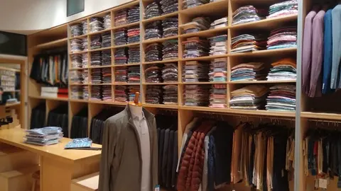 Interior de un comercio de Zamora