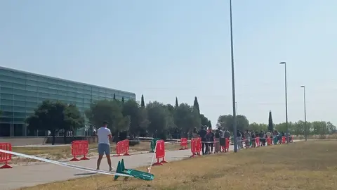 Foto de archivo vacunación veinteañeros IFEZA