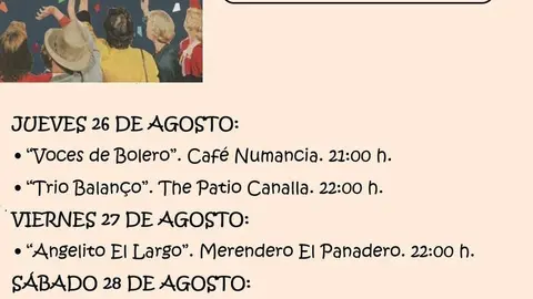 Vete al Fresco. 23-29 agosto