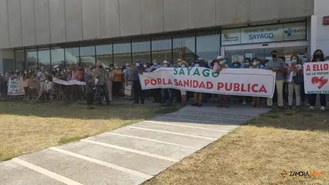 Manifestación por la sanidad pública y digna en Sayago
