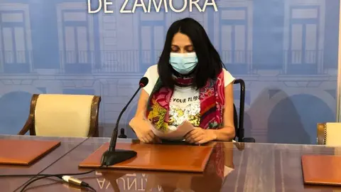 La concejala de Cultura, María Eugenia Cabezas