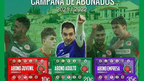 Cartel abonos Intersala