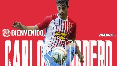 Carlos Cordero, defensa del Zamora CF.