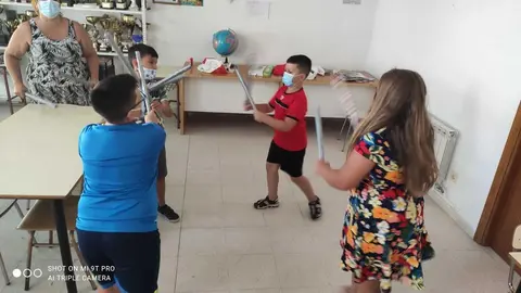 Campamento en La Horta