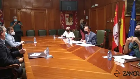 Reunión del subdelegado con el Colegio de Farmacéuticos de Zamora