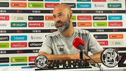David Movilla, entrenador del Zamora CF. | FOTO: Zamora CF