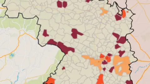 Mapa IA municipios a siete días (3 de septiembre)