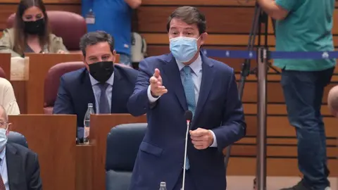 Intervención del presidente de la Junta en el pleno de las Cortes