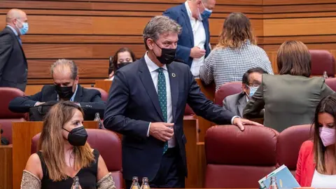 El portavoz de Medio Ambiente del Grupo Parlamentario Socialista, José Luis Vázquez