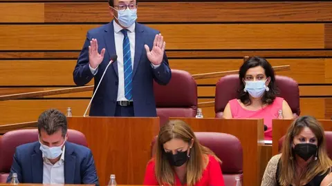 El portavoz socialista de Educaci&oacute;n del Grupo Socialista en las Cortes, Fernando Pablos