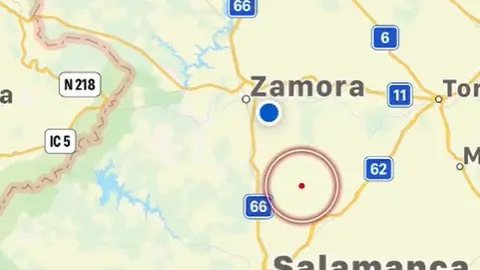 terremoto funtesaúco y Villamor de los Escuderos