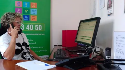 Teléfono de la esperanza archivo. Fotografía: Facebook Teléfono Internacional del Teléfono de la Esperanza