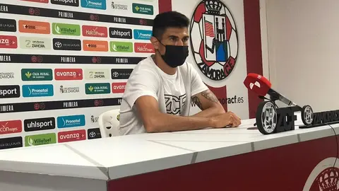 Xisco Campos, jugador del Zamora CF.