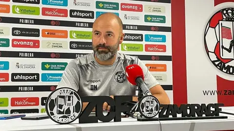David Movilla, entrenador del Zamora CF. | FOTO: Zamora CF