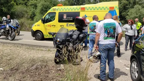 accidente sanabria motos