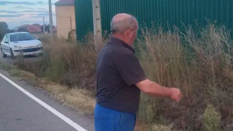 Ramiro Toranzo, en el lugar donde explotó una bomba hace 68 años
