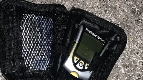 Medidor de glucosa localizado en Candelaria Ruiz del Árbol