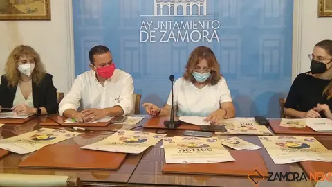 Presentación en el Ayuntamiento de Zamora de los Talleres de Envejecimiento Activo