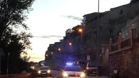 Intervención en la muralla a la altura de la avenida de Vigo