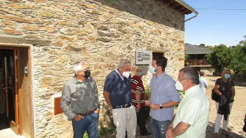 PSOE 07-08-21 Visita Rio de Onor carretera Bragança-Puebla de Sanabria