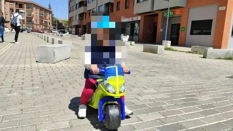 Imagen de la minimoto extraviada