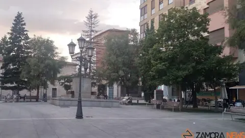 Plaza del Maestro en Zamora