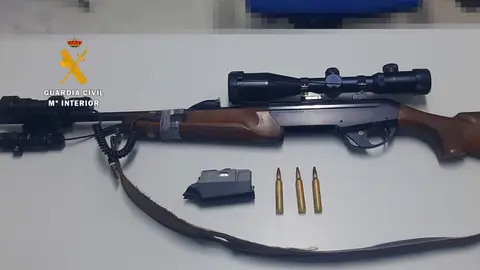incautación armas de caza mayor