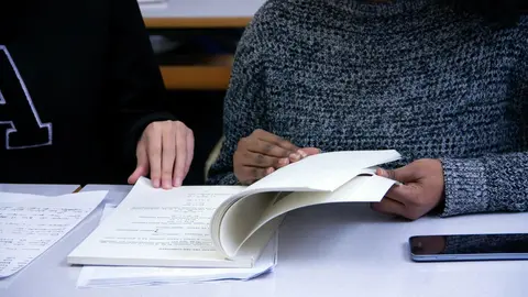 Foto archivo exámenes