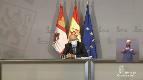 Francisco Igea, en rueda de prensa tras el Consejo de Gobierno