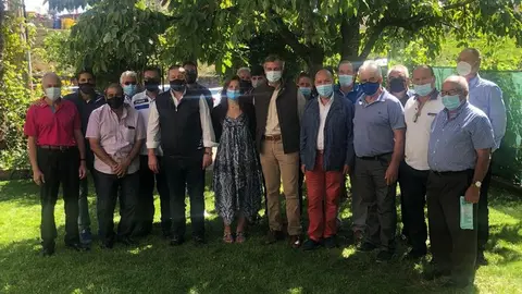 Terol y Barrios con alcaldes y ediles del PP en Aliste